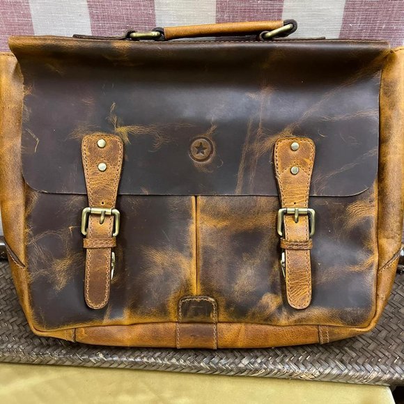 Aaron Leather Goods Handbags - NWT Aaron Leather Goods 1pc bag